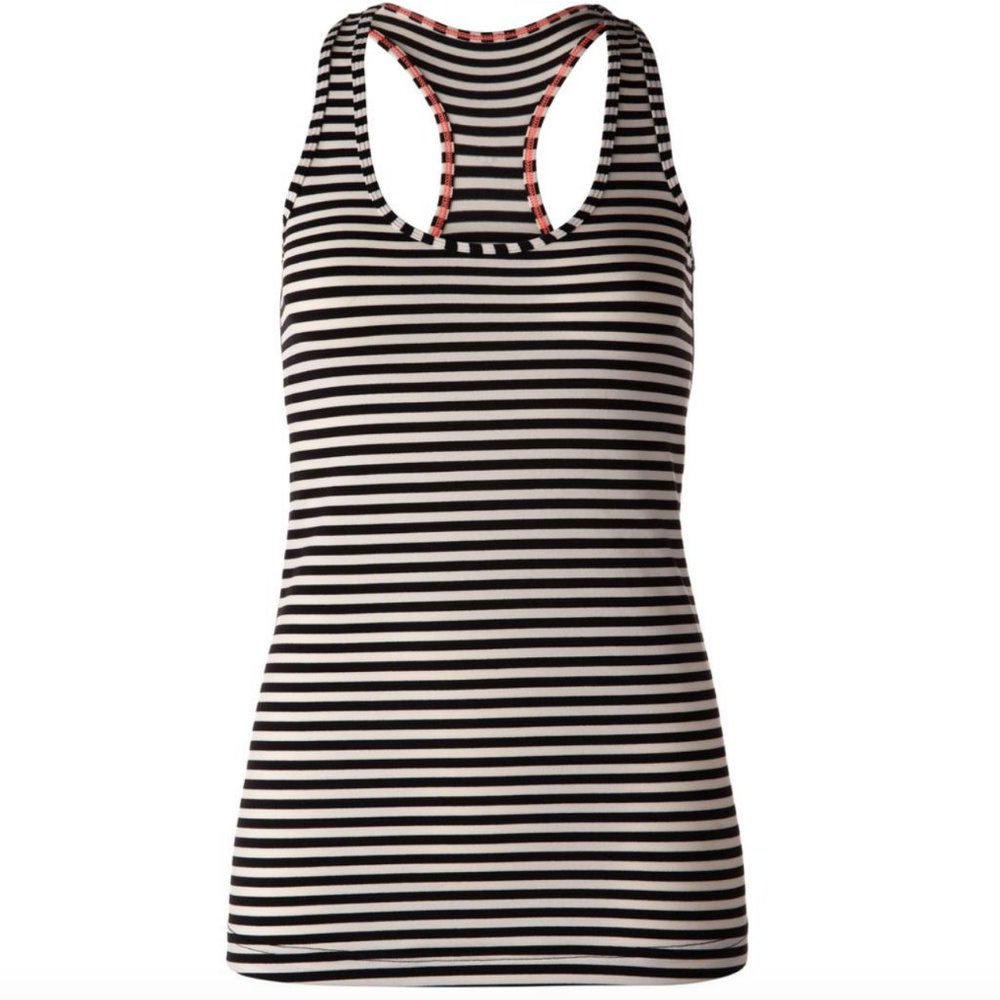 Lululemon Cool Racerback in Narrow Bold Stripe - Picture 5 of 8